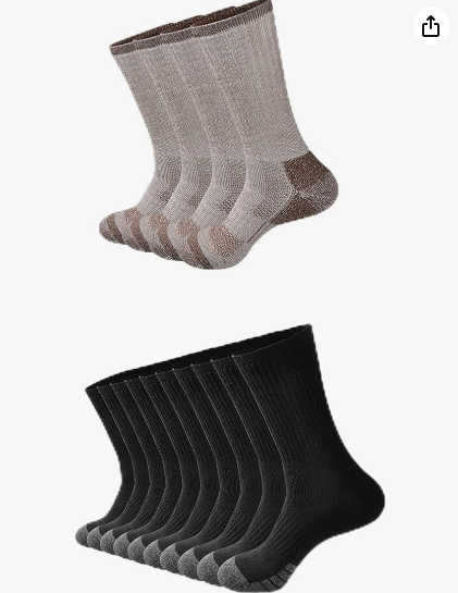 Heavy Cushion Work Boots socks